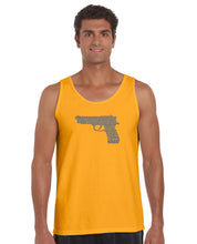Load image into Gallery viewer, RIGHT TO BEAR ARMS - Men&#39;s Word Art Tank Top