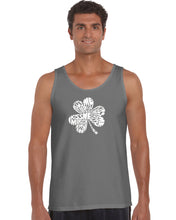 Load image into Gallery viewer, KISS ME I&#39;M IRISH - Men&#39;s Word Art Tank Top