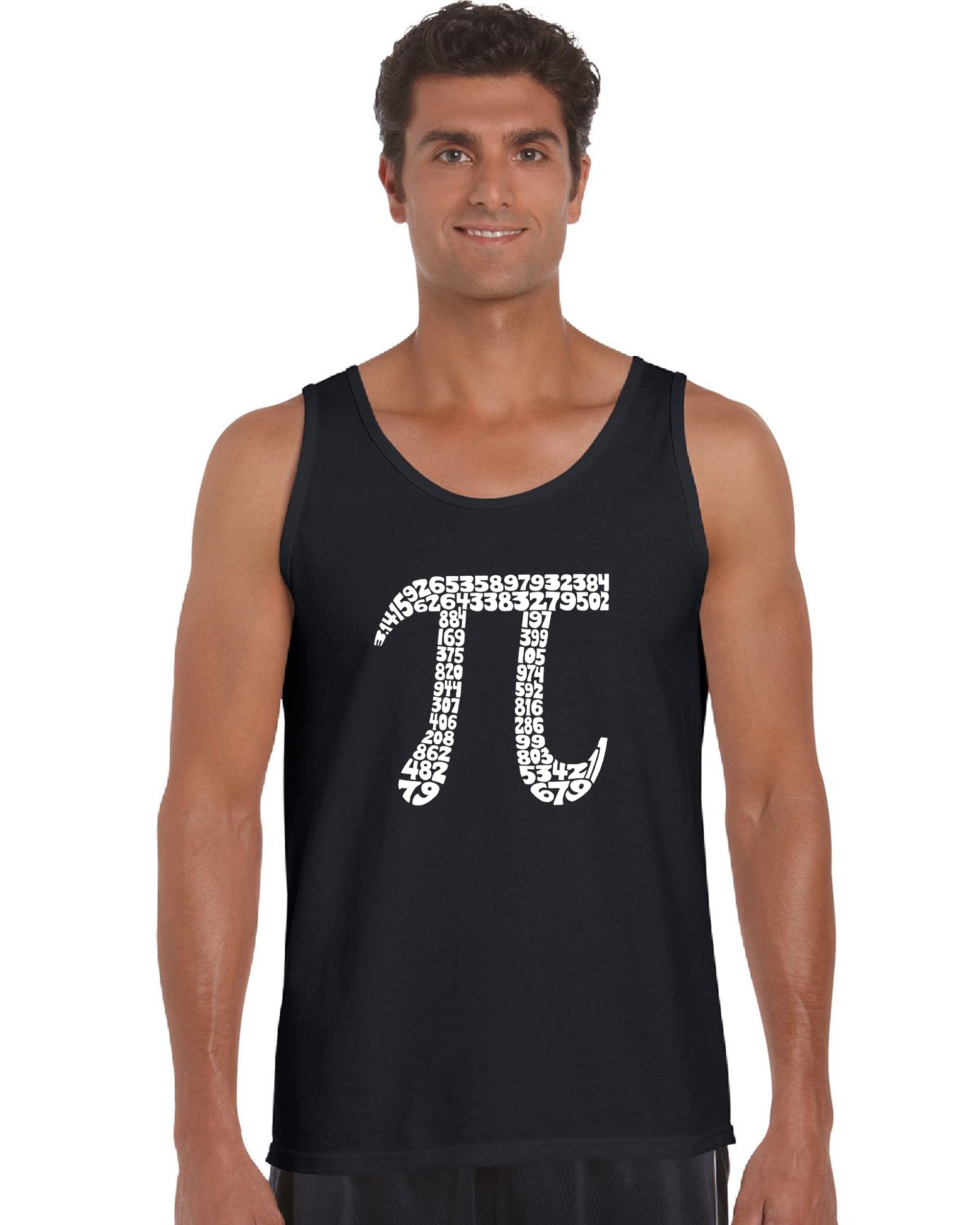 THE FIRST 100 DIGITS OF PI - Men's Word Art Tank Top – LA Pop Art