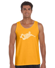 Load image into Gallery viewer, POPULAR SKATING MOVES &amp; TRICKS - Men&#39;s Word Art Tank Top