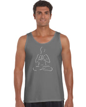 Load image into Gallery viewer, POPULAR YOGA POSES - Men&#39;s Word Art Tank Top