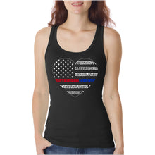 Load image into Gallery viewer, American Woman  - Women&#39;s Word Art Tank Top