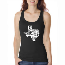 Load image into Gallery viewer, Everything is Bigger in Texas  - Women&#39;s Word Art Tank Top
