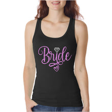 Load image into Gallery viewer, Women&#39;s Word Art Tank Top - Bride