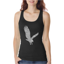 Load image into Gallery viewer, Eagle  - Women&#39;s Word Art Tank Top