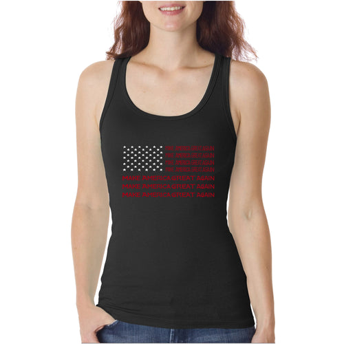 Maga Flag  - Women's Word Art Tank Top