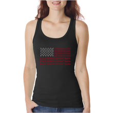 Load image into Gallery viewer, Maga Flag  - Women&#39;s Word Art Tank Top