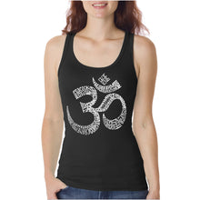 Load image into Gallery viewer, Poses OM  - Women&#39;s Word Art Tank Top