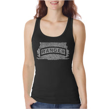 Load image into Gallery viewer, The US Ranger Creed  - Women&#39;s Word Art Tank Top
