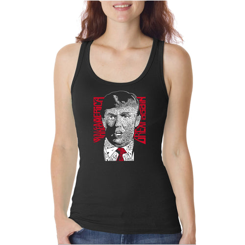 TRUMP  Make America Great Again - Women's Word Art Tank Top