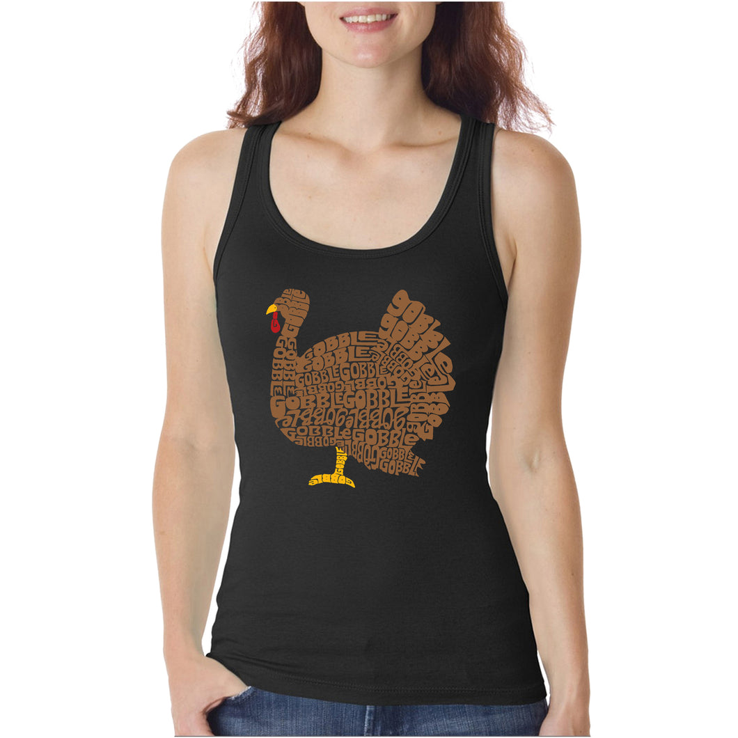 Thanksgiving - Women's Word Art Tank Top