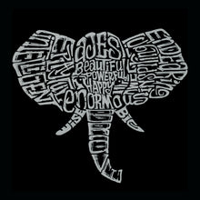 Load image into Gallery viewer, Tusks - Men&#39;s Word Art Hooded Sweatshirt
