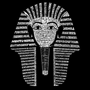 KING TUT - Women's Raglan Baseball Word Art T-Shirt