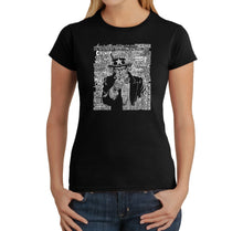 Load image into Gallery viewer, UNCLE SAM - Women&#39;s Word Art T-Shirt