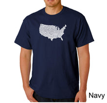 Load image into Gallery viewer, THE STAR SPANGLED BANNER - Men&#39;s Word Art T-Shirt