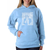 Load image into Gallery viewer, UNCLE SAM - Women&#39;s Word Art Hooded Sweatshirt