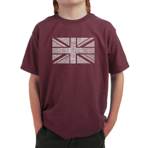 UNION JACK - Boy's Word Art T-Shirt