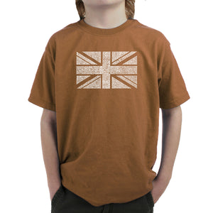 UNION JACK - Boy's Word Art T-Shirt
