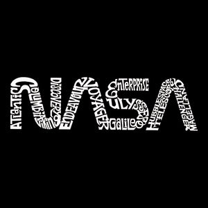 Worm Nasa - Boy's Word Art T-Shirt