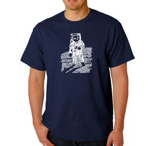 ASTRONAUT - Men's Word Art T-Shirt