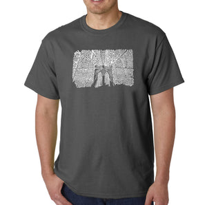 Brooklyn Bridge - Men's Word Art T-Shirt