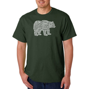 Bear Species - Men's Word Art T-Shirt