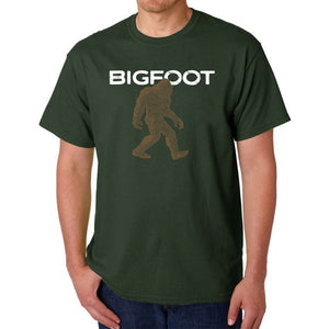 Bigfoot - Men's Word Art T-Shirt