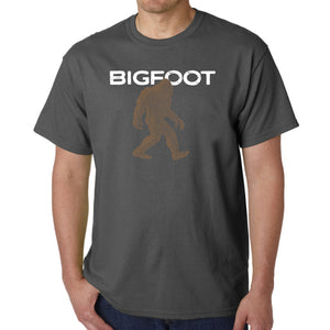 Bigfoot - Men's Word Art T-Shirt