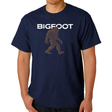 Load image into Gallery viewer, Bigfoot - Men&#39;s Word Art T-Shirt