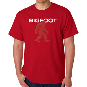 Bigfoot - Men's Word Art T-Shirt