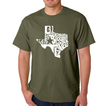 Load image into Gallery viewer, Everything is Bigger in Texas - Men&#39;s Word Art T-Shirt