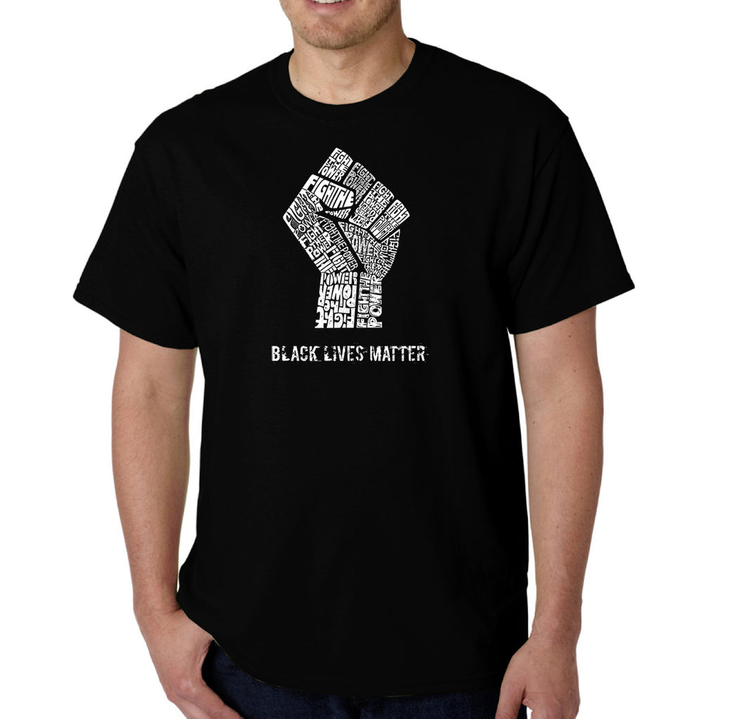Black Lives Matter - Men's Word Art T-Shirt