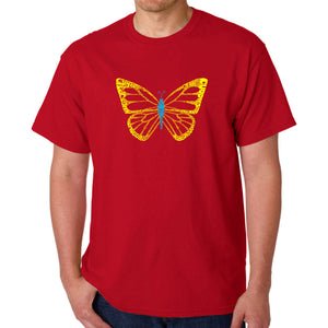 Butterfly  - Men's Word Art T-Shirt