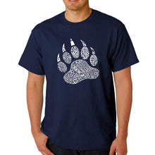 Load image into Gallery viewer, Types of Bears - Men&#39;s Word Art T-Shirt