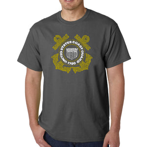 Coast Guard - Men's Word Art T-Shirt