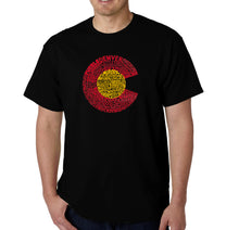 Load image into Gallery viewer, Colorado - Men&#39;s Word Art T-Shirt