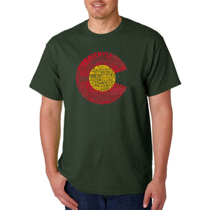 Colorado - Men's Word Art T-Shirt