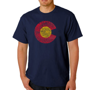Colorado - Men's Word Art T-Shirt