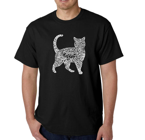 Cat - Men's Word Art T-Shirt