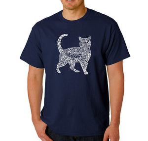 Cat - Men's Word Art T-Shirt