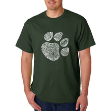 Load image into Gallery viewer, Cat Paw - Men&#39;s Word Art T-Shirt
