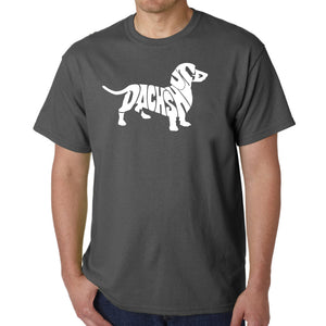Dachshund  - Men's Word Art T-Shirt