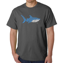 Load image into Gallery viewer, Daddy Shark - Men&#39;s Word Art Tshirt