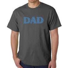 Load image into Gallery viewer, Dad - Men&#39;s Word Art Tshirt