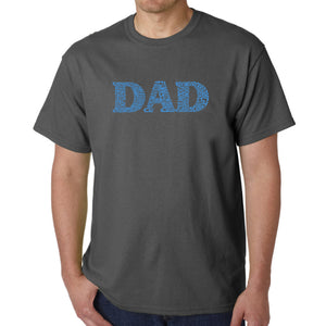 Dad - Men's Word Art Tshirt