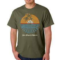 Load image into Gallery viewer, Cities In San Diego - Men&#39;s Word Art T-Shirt