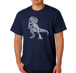 Dino Pics - Men's Word Art T-Shirt