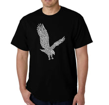 Load image into Gallery viewer, Eagle - Men&#39;s Word Art T-Shirt