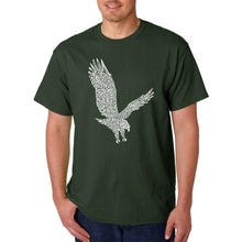 Load image into Gallery viewer, Eagle - Men&#39;s Word Art T-Shirt