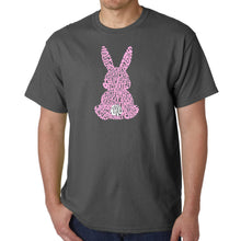 Load image into Gallery viewer, Easter Bunny  - Men&#39;s Word Art T-Shirt